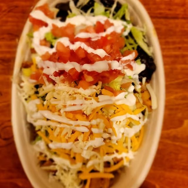 Burrito Pelado.