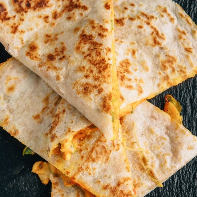 Jose's Super Cheese Only Quesadilla.