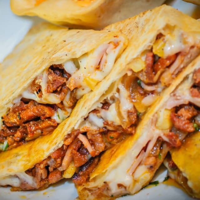 Gringa AL Pastor Quesadilla.