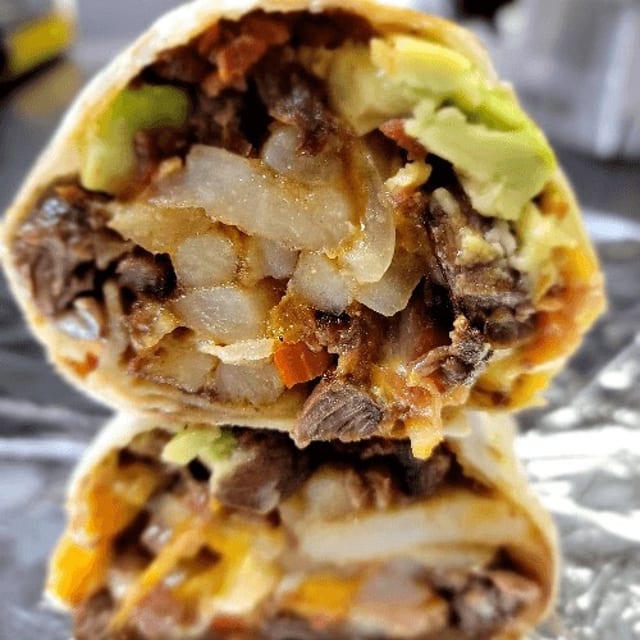 Surf & Turf Burrito.
