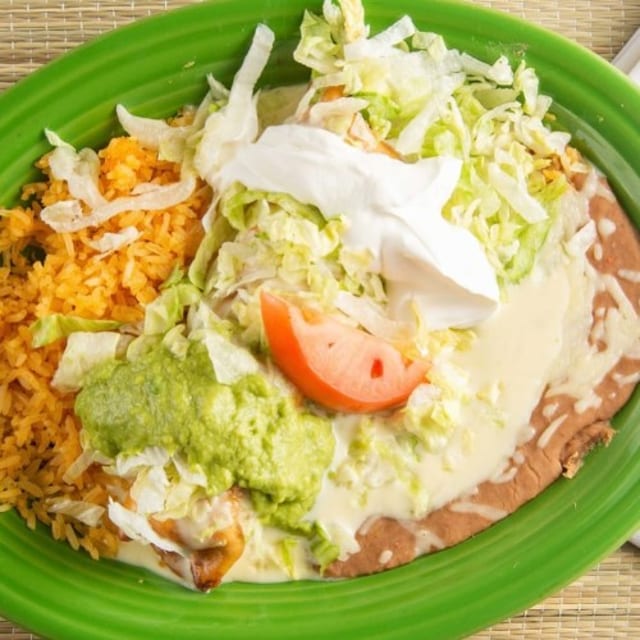 Chimichangas.