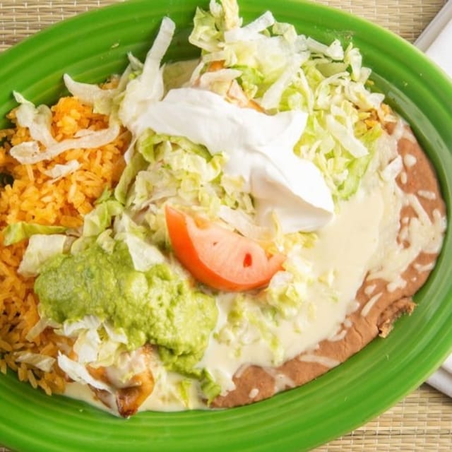 Lunch Chimichanga.