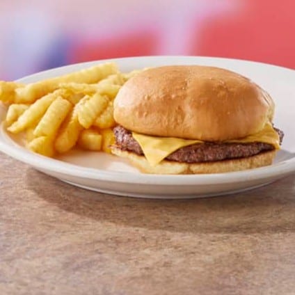 Kids Cheese Burger.
