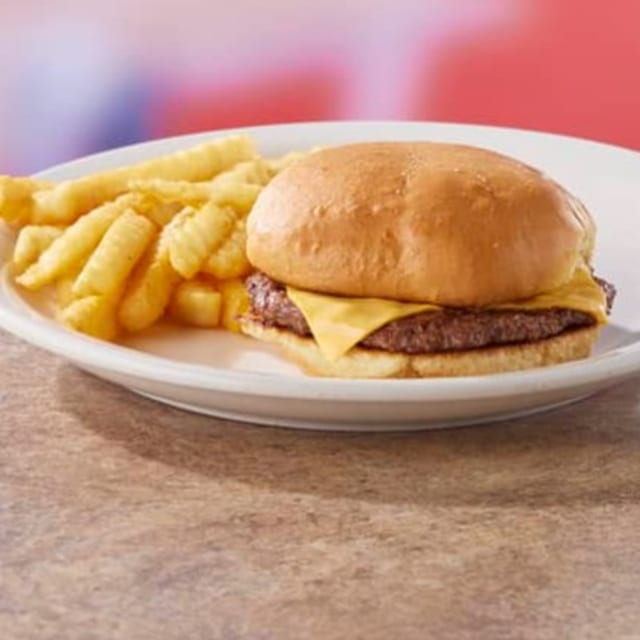 Kids Cheese Burger.
