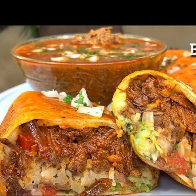 Jose's Birria Burrito.