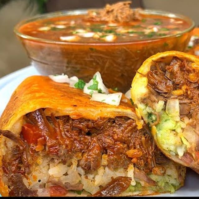 Jose's Birria Burrito.