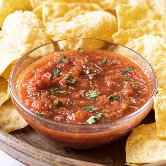 Fresh Salsa and Chips.