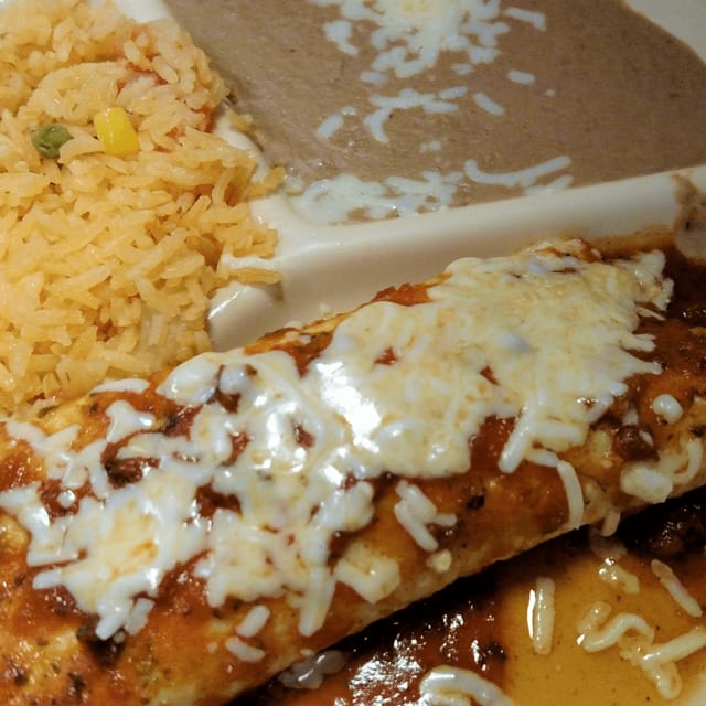 D. Burrito, Rice and Beans.