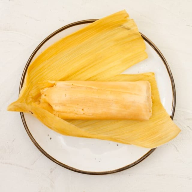 (3) Tamales Chicken Hot or Mild.
