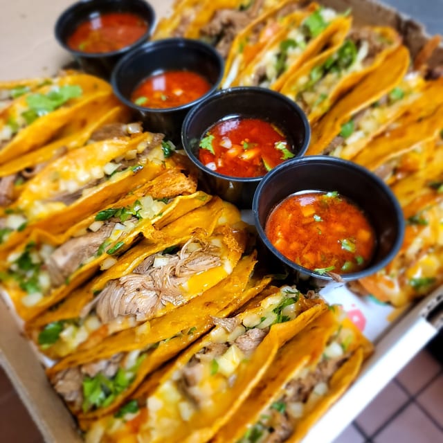 Birria Taco Box.