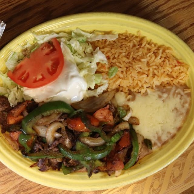 Lunch Fajitas.