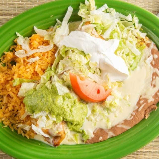Lunch Chimichanga.