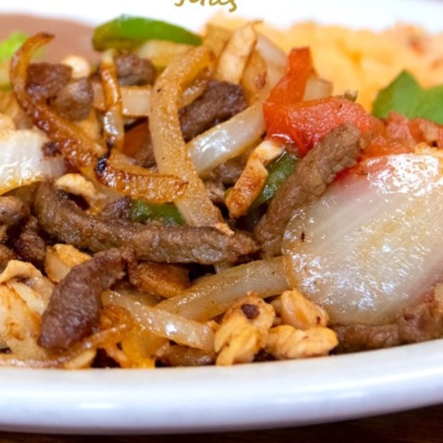 Steak Lunch Fajitas.